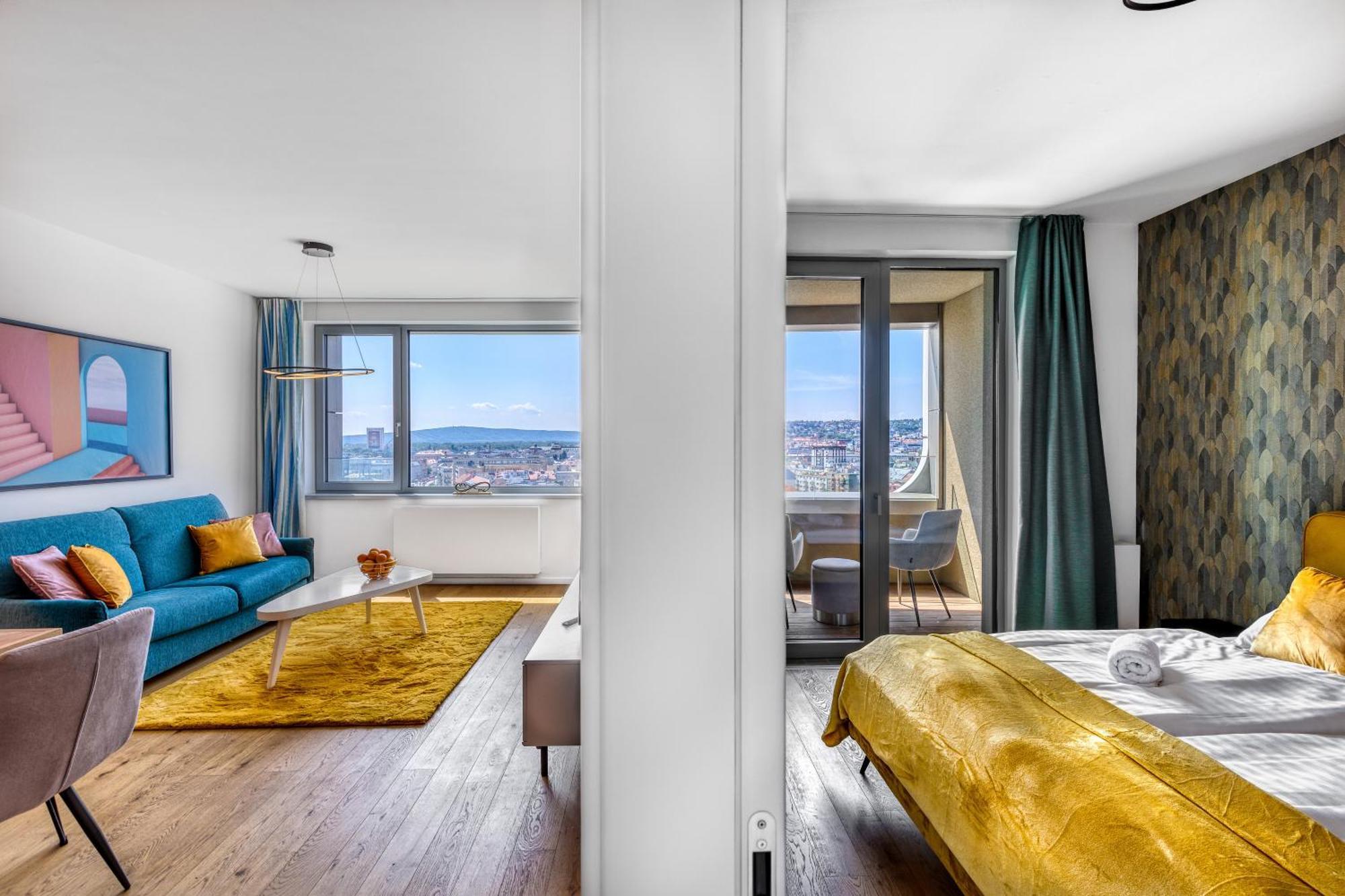 Sky Park 1 - Luxurious #Instaworthy Apartment In Downtown City Center With Included Parking, Best Address In Town Bratislava Esterno foto